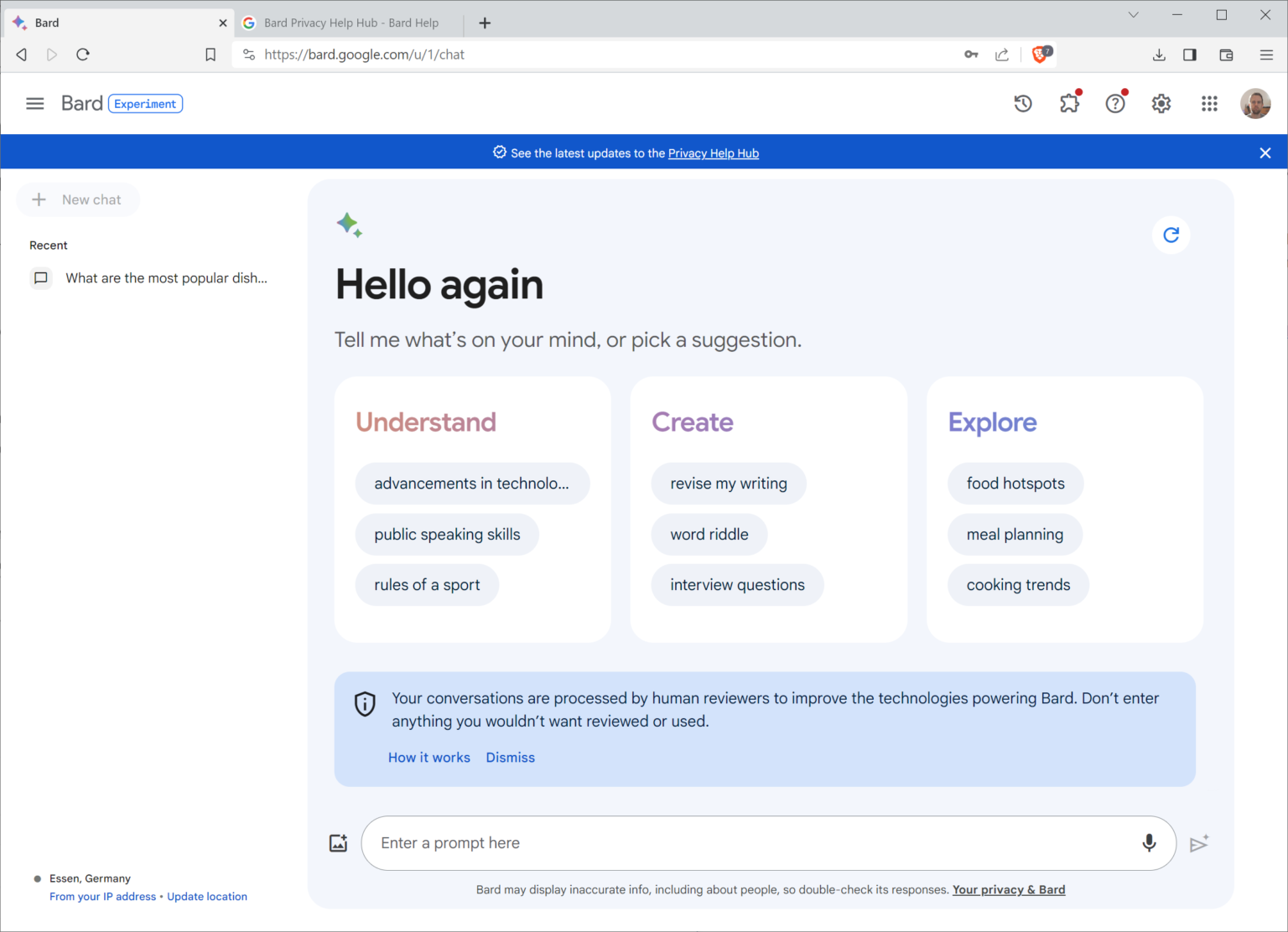 Beware: Human reviewers may access your Google Bard conversations ...