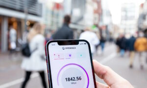 Speedcheck on mobile phone