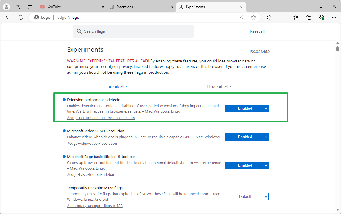 Ms Performance Microsoft Edge: performance-dragging extension warnings in the works ...