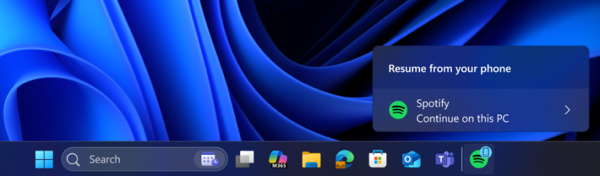Resume Android app on Windows 11