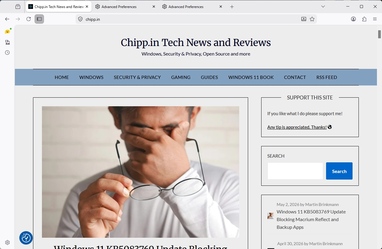 This is the new Firefox design that is currently in testing - Chipp.in ...